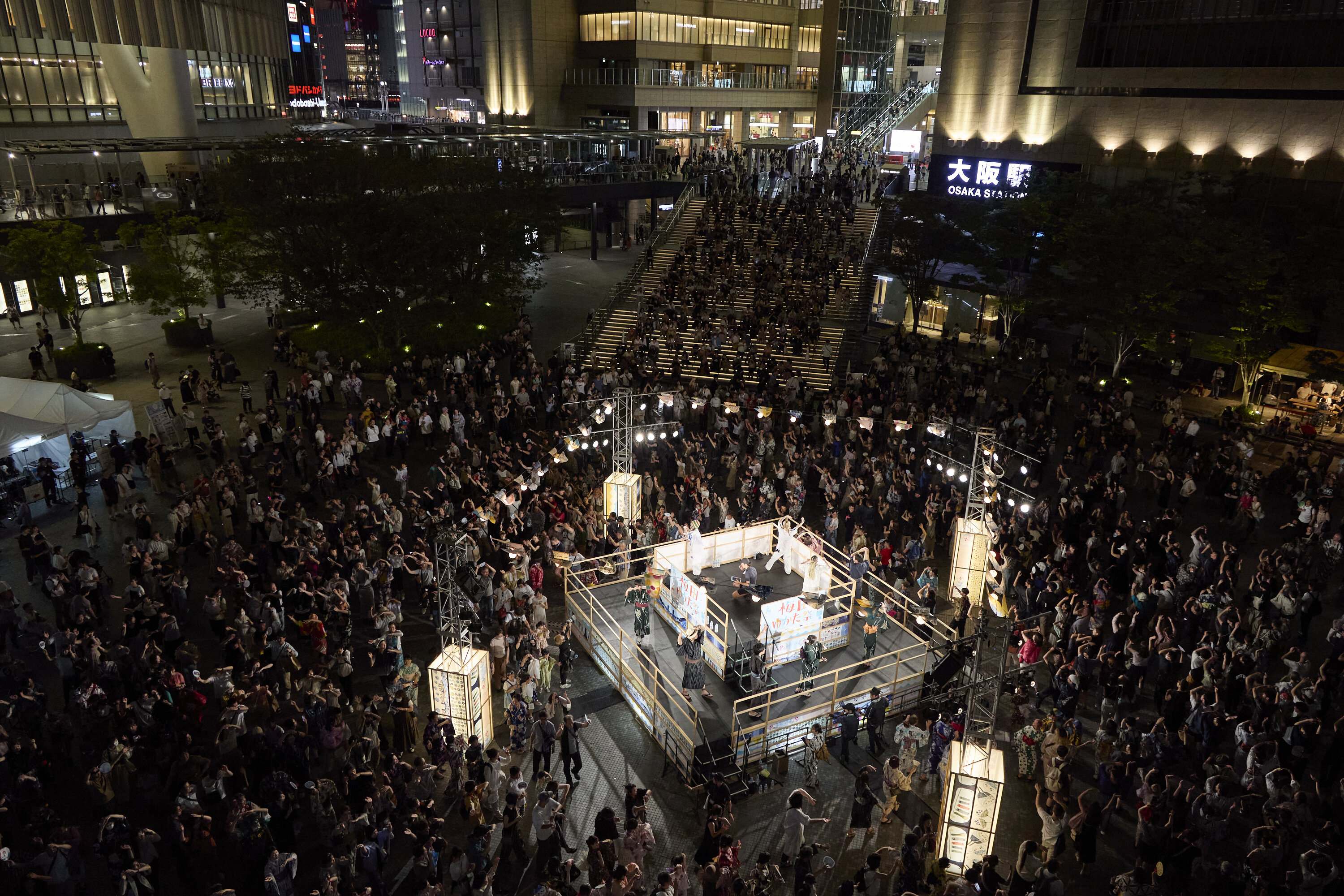 都会のど真ん中で盆踊り?!「梅田ゆかた祭2025」開催